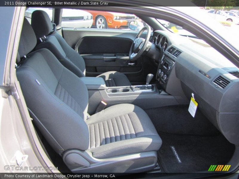 Billet Metallic / Dark Slate Gray 2011 Dodge Challenger SE