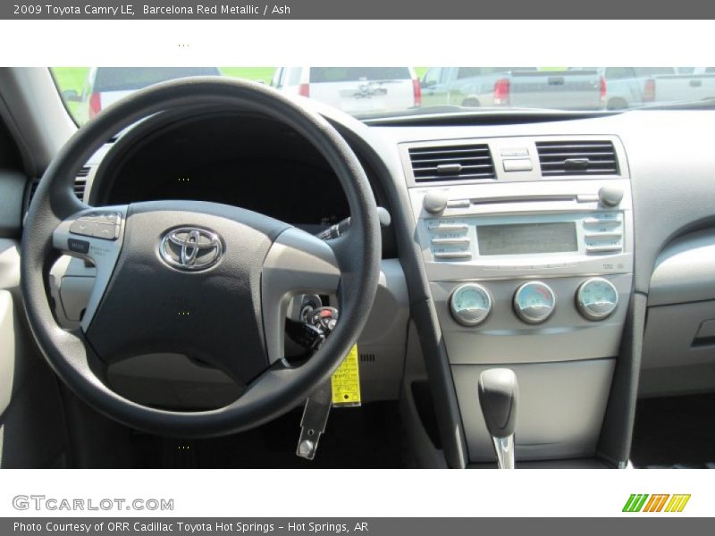 Barcelona Red Metallic / Ash 2009 Toyota Camry LE
