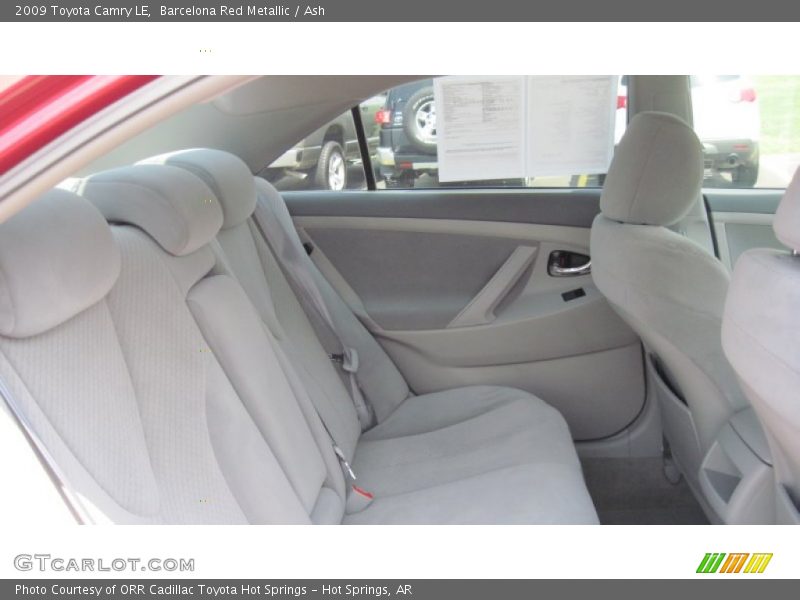 Barcelona Red Metallic / Ash 2009 Toyota Camry LE