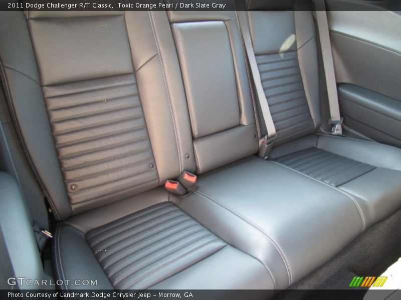 Toxic Orange Pearl / Dark Slate Gray 2011 Dodge Challenger R/T Classic