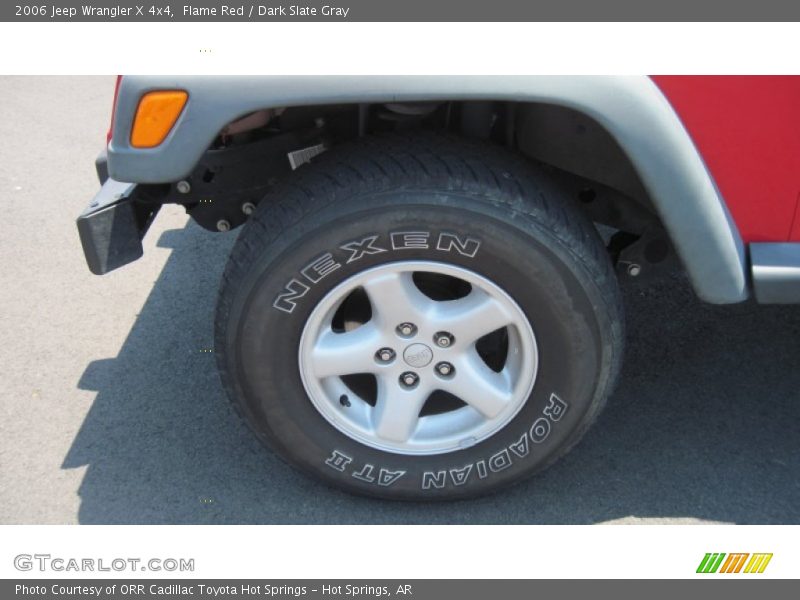 Flame Red / Dark Slate Gray 2006 Jeep Wrangler X 4x4
