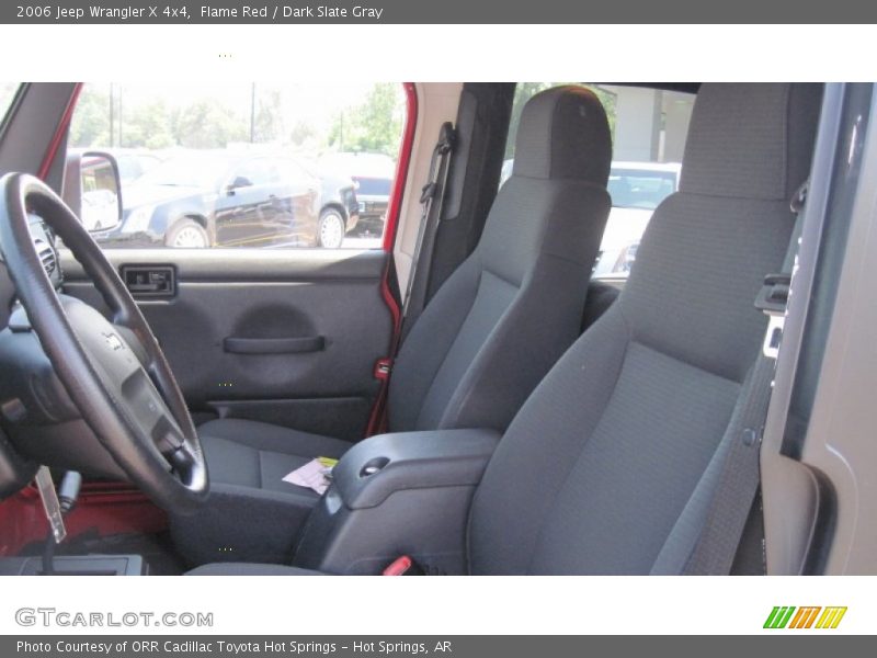 Flame Red / Dark Slate Gray 2006 Jeep Wrangler X 4x4