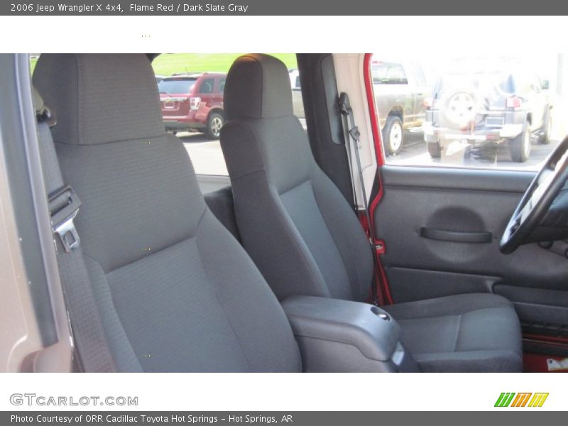 Flame Red / Dark Slate Gray 2006 Jeep Wrangler X 4x4