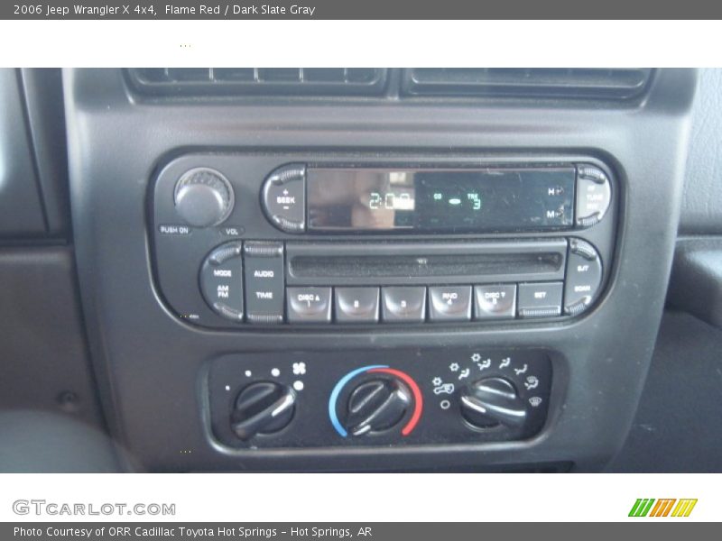 Flame Red / Dark Slate Gray 2006 Jeep Wrangler X 4x4