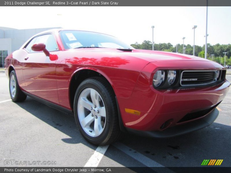 Redline 3-Coat Pearl / Dark Slate Gray 2011 Dodge Challenger SE