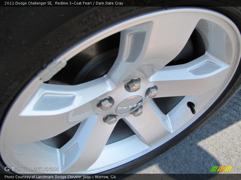 Redline 3-Coat Pearl / Dark Slate Gray 2011 Dodge Challenger SE