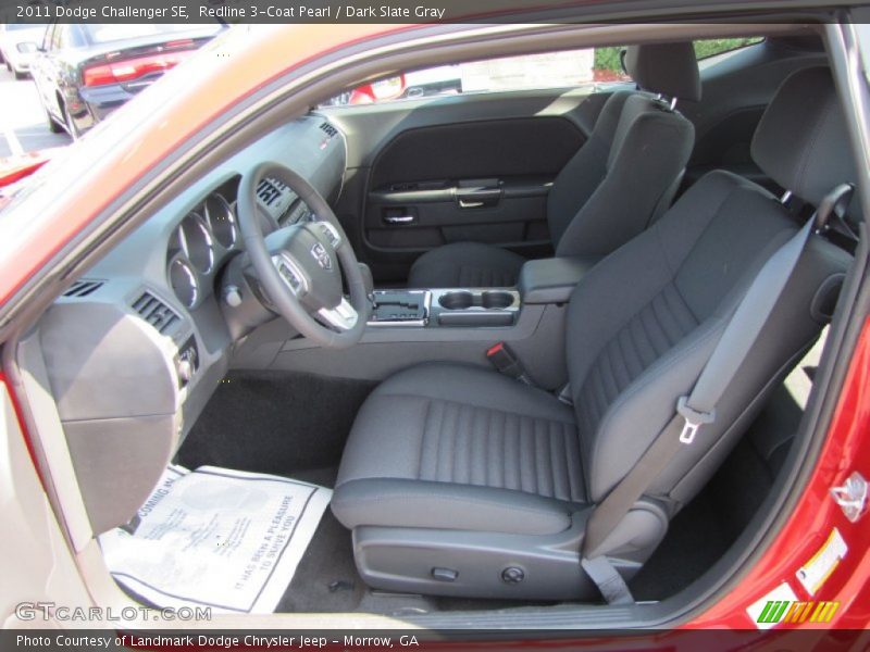 Redline 3-Coat Pearl / Dark Slate Gray 2011 Dodge Challenger SE