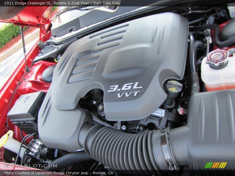 Redline 3-Coat Pearl / Dark Slate Gray 2011 Dodge Challenger SE