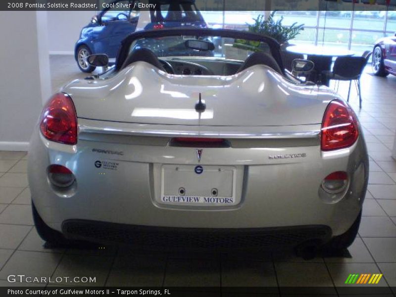Cool Silver / Ebony 2008 Pontiac Solstice Roadster