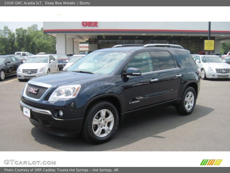 Deep Blue Metallic / Ebony 2008 GMC Acadia SLT