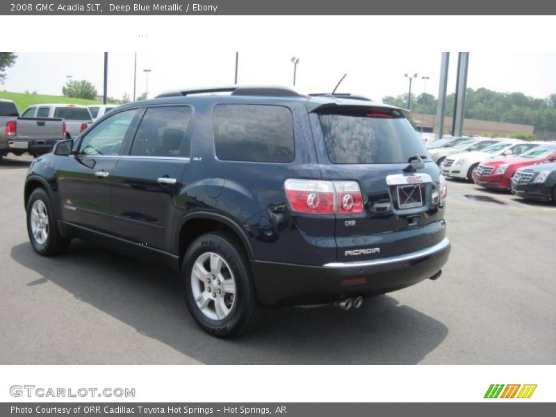 Deep Blue Metallic / Ebony 2008 GMC Acadia SLT