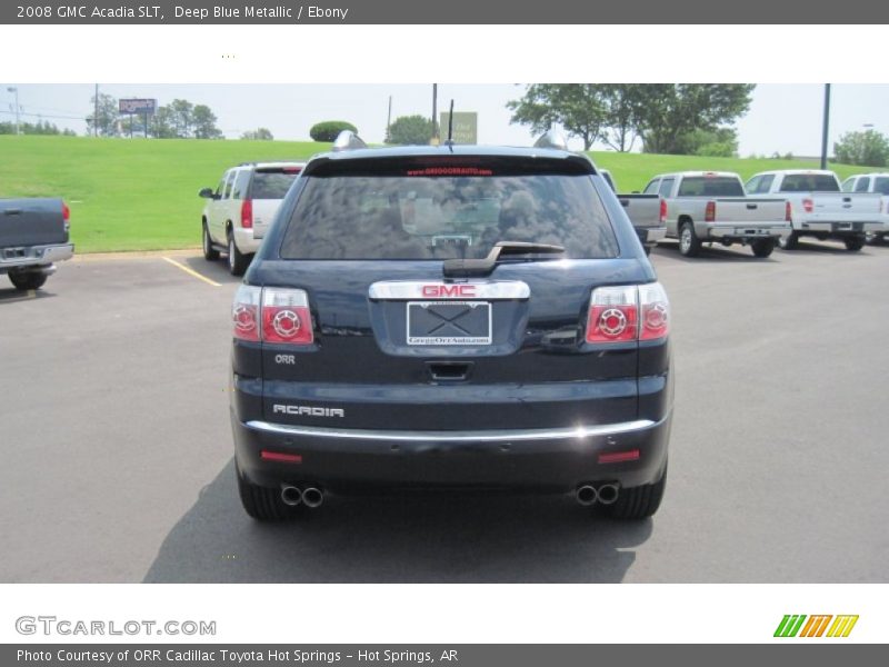 Deep Blue Metallic / Ebony 2008 GMC Acadia SLT