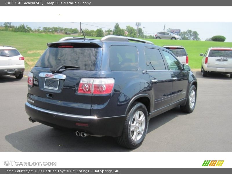 Deep Blue Metallic / Ebony 2008 GMC Acadia SLT