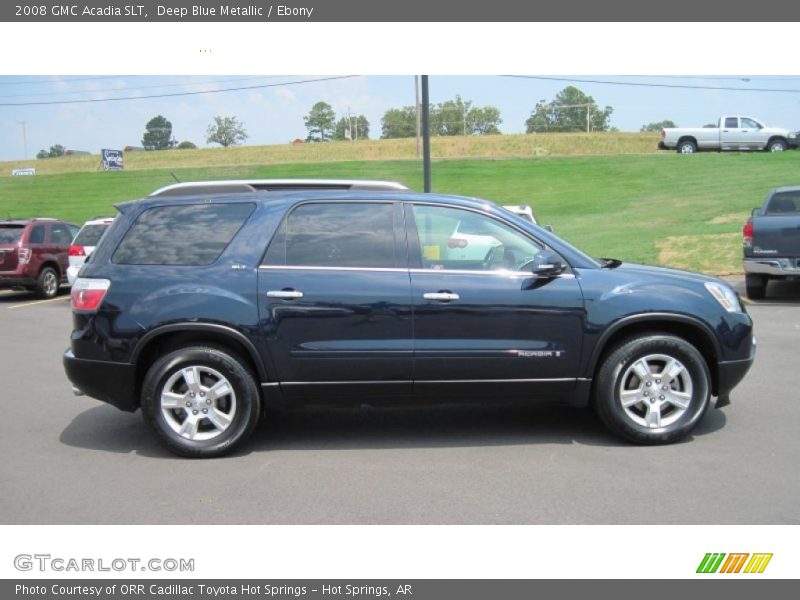 Deep Blue Metallic / Ebony 2008 GMC Acadia SLT