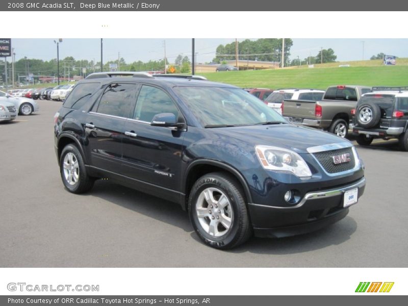 Deep Blue Metallic / Ebony 2008 GMC Acadia SLT
