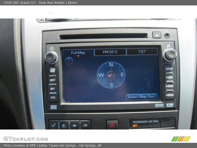 Deep Blue Metallic / Ebony 2008 GMC Acadia SLT