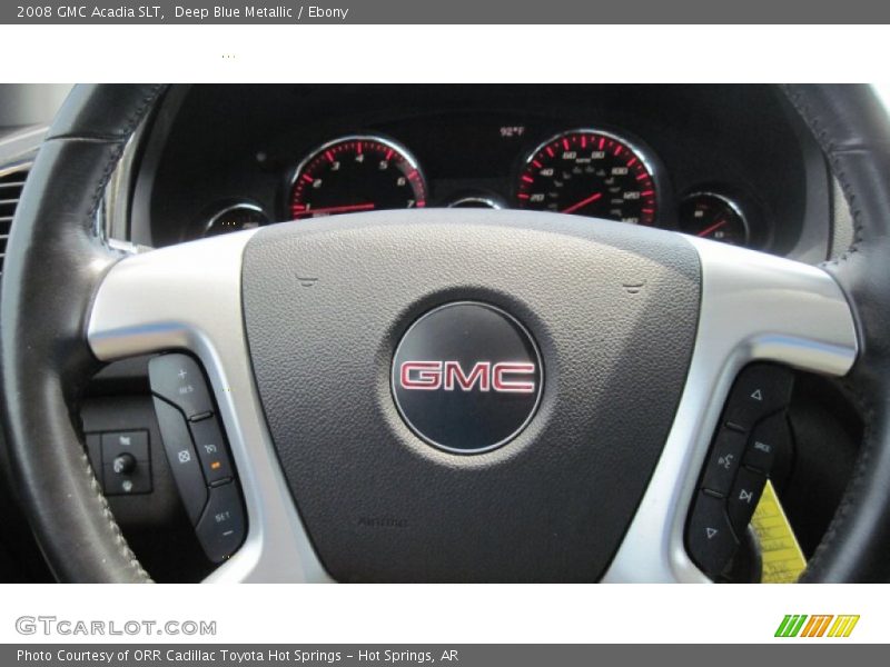 Deep Blue Metallic / Ebony 2008 GMC Acadia SLT