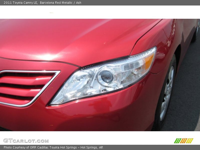 Barcelona Red Metallic / Ash 2011 Toyota Camry LE