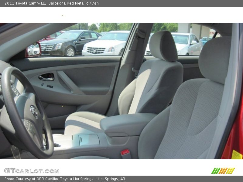Barcelona Red Metallic / Ash 2011 Toyota Camry LE
