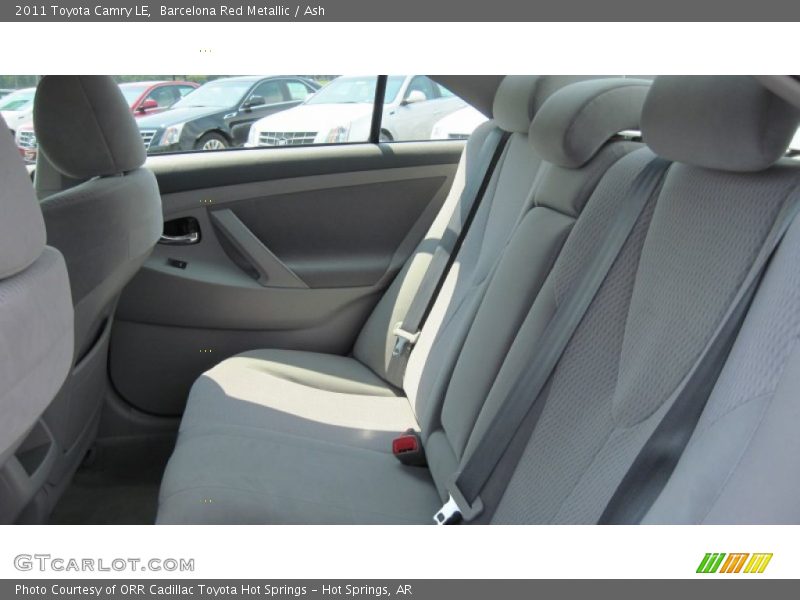 Barcelona Red Metallic / Ash 2011 Toyota Camry LE