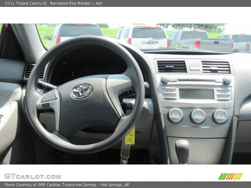 Barcelona Red Metallic / Ash 2011 Toyota Camry LE