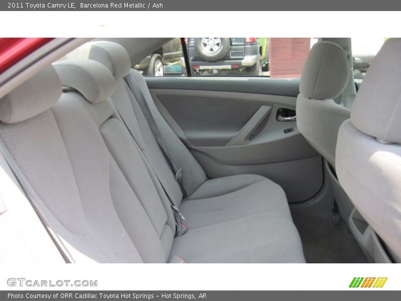 Barcelona Red Metallic / Ash 2011 Toyota Camry LE