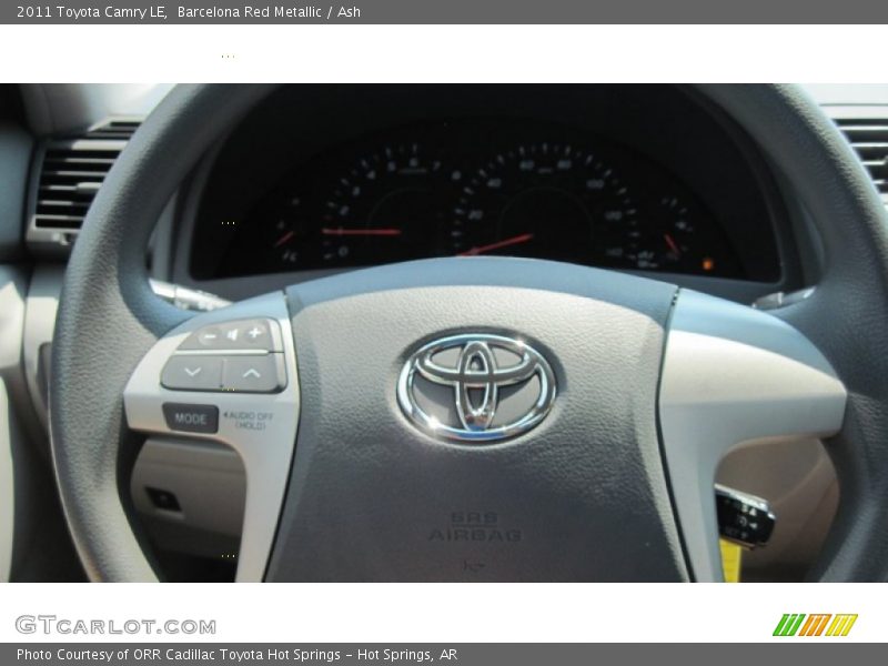 Barcelona Red Metallic / Ash 2011 Toyota Camry LE