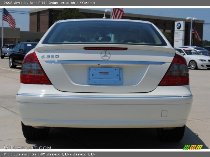 Arctic White / Cashmere 2008 Mercedes-Benz E 350 Sedan