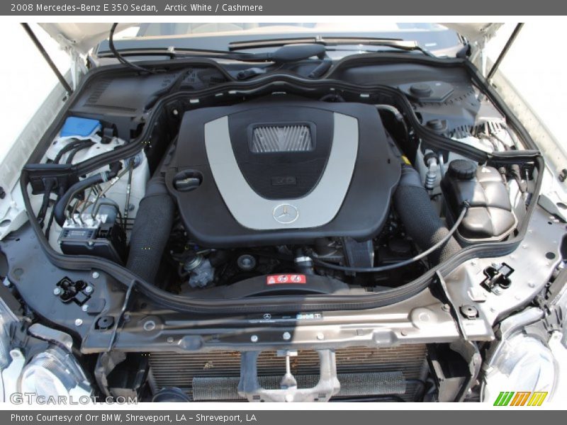 Arctic White / Cashmere 2008 Mercedes-Benz E 350 Sedan