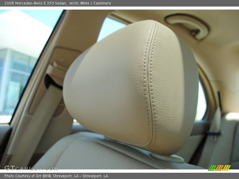 Arctic White / Cashmere 2008 Mercedes-Benz E 350 Sedan