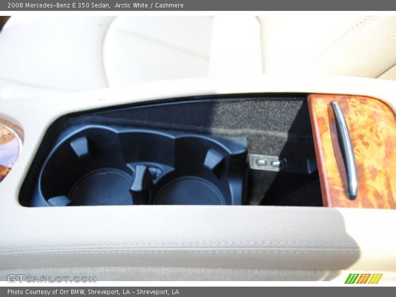 Arctic White / Cashmere 2008 Mercedes-Benz E 350 Sedan