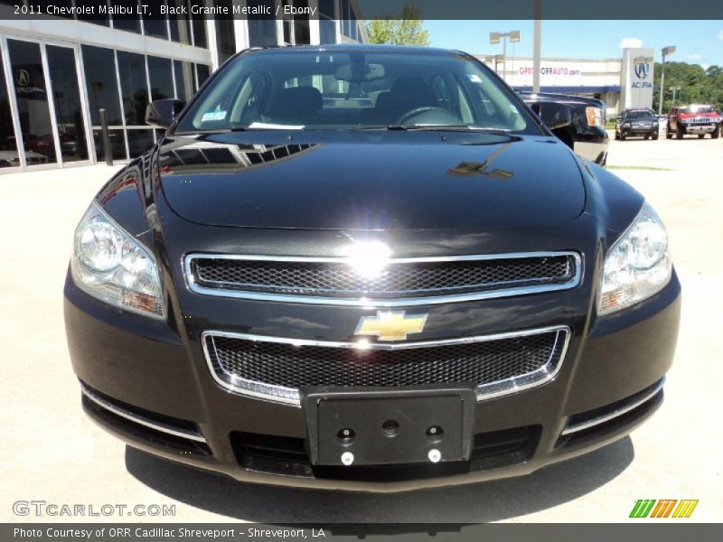 Black Granite Metallic / Ebony 2011 Chevrolet Malibu LT