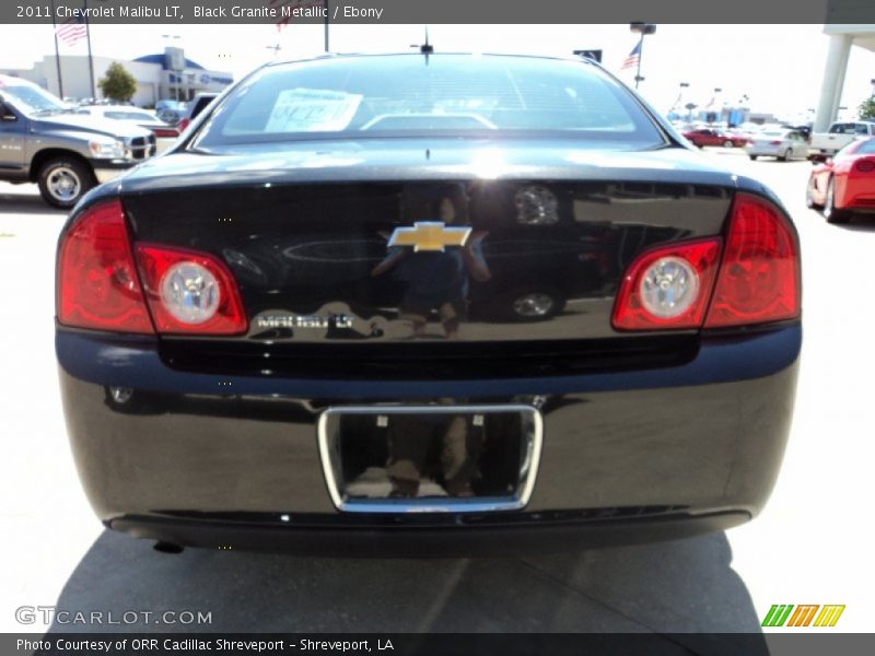Black Granite Metallic / Ebony 2011 Chevrolet Malibu LT