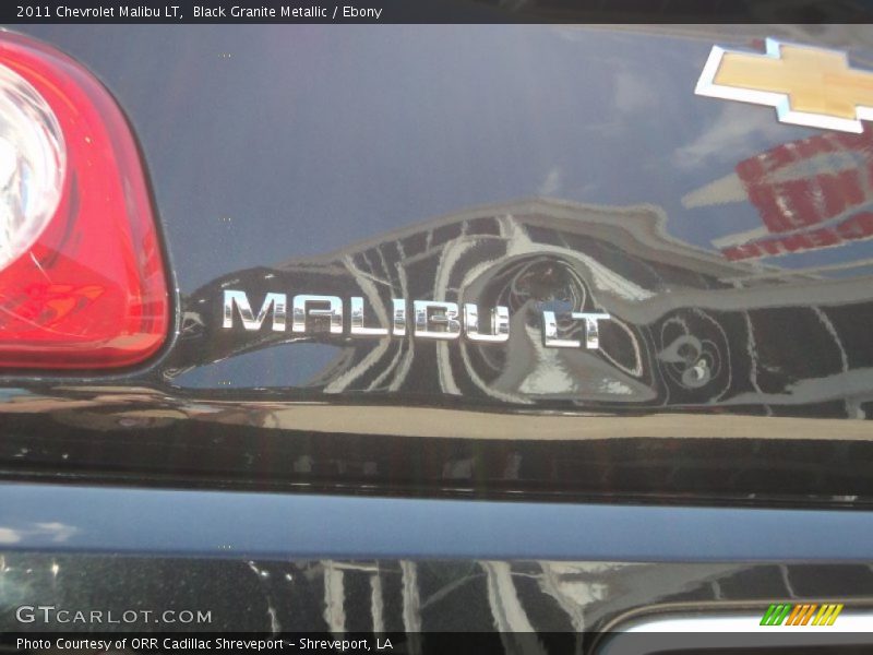 Black Granite Metallic / Ebony 2011 Chevrolet Malibu LT