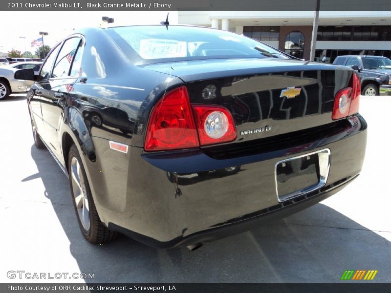 Black Granite Metallic / Ebony 2011 Chevrolet Malibu LT