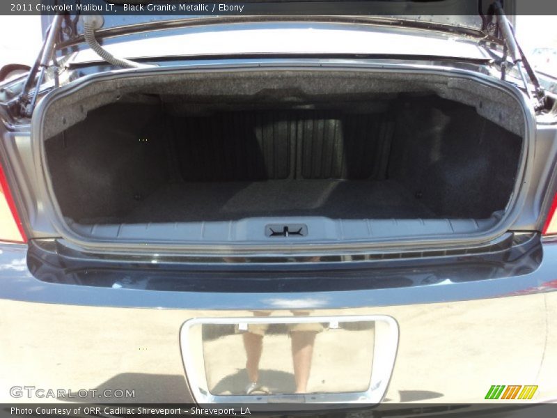 Black Granite Metallic / Ebony 2011 Chevrolet Malibu LT