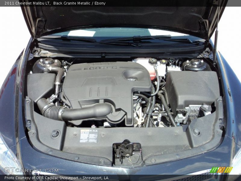 Black Granite Metallic / Ebony 2011 Chevrolet Malibu LT