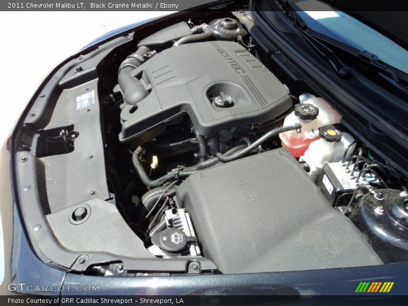 Black Granite Metallic / Ebony 2011 Chevrolet Malibu LT