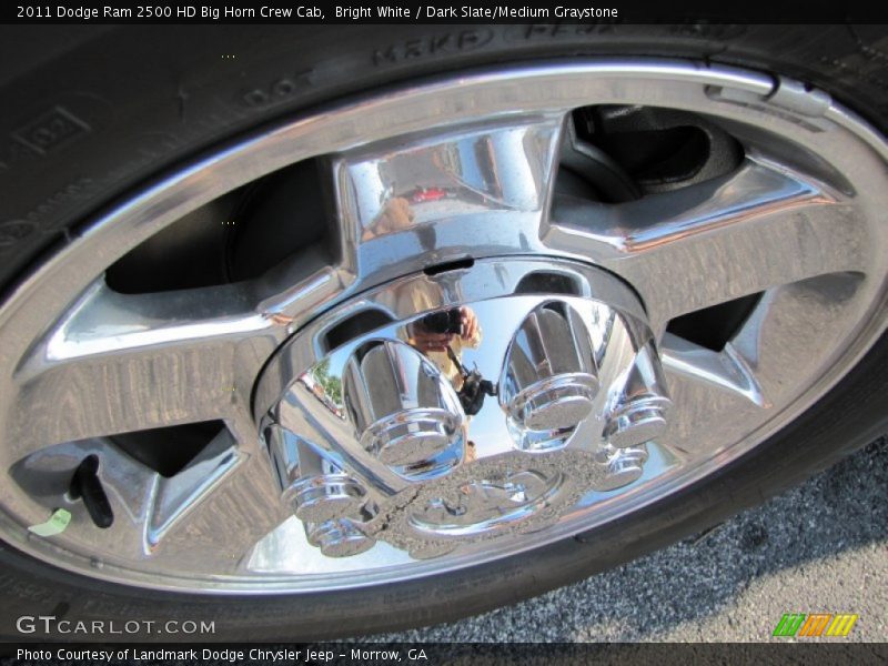 Bright White / Dark Slate/Medium Graystone 2011 Dodge Ram 2500 HD Big Horn Crew Cab