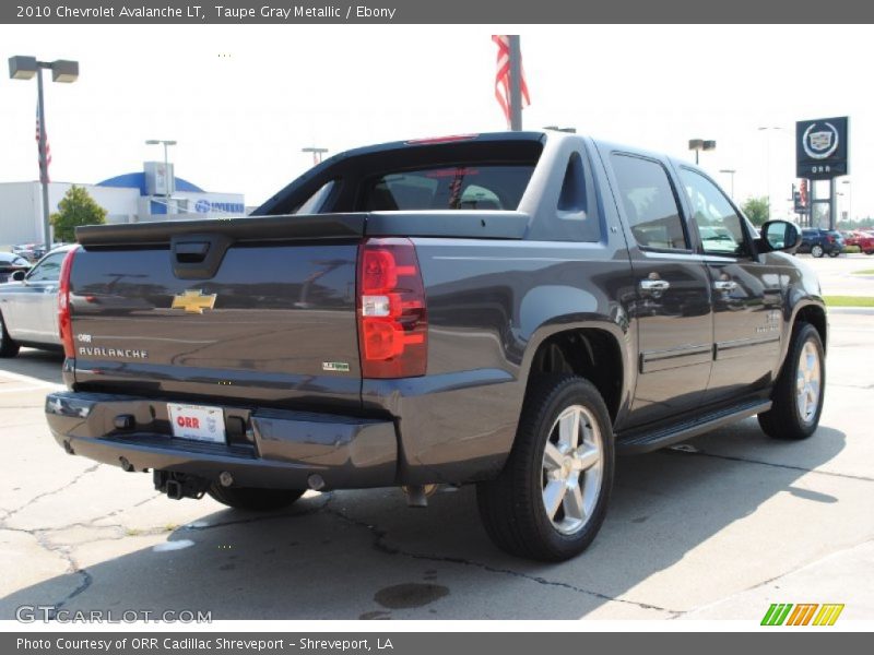 Taupe Gray Metallic / Ebony 2010 Chevrolet Avalanche LT