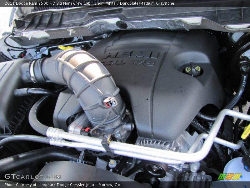Bright White / Dark Slate/Medium Graystone 2011 Dodge Ram 2500 HD Big Horn Crew Cab