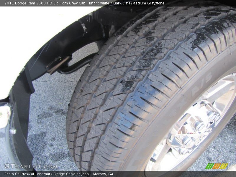 Bright White / Dark Slate/Medium Graystone 2011 Dodge Ram 2500 HD Big Horn Crew Cab