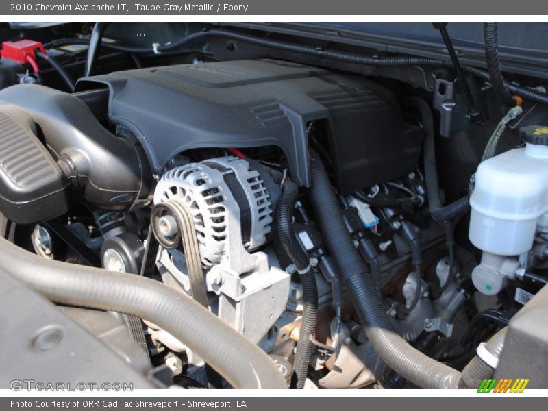 Taupe Gray Metallic / Ebony 2010 Chevrolet Avalanche LT