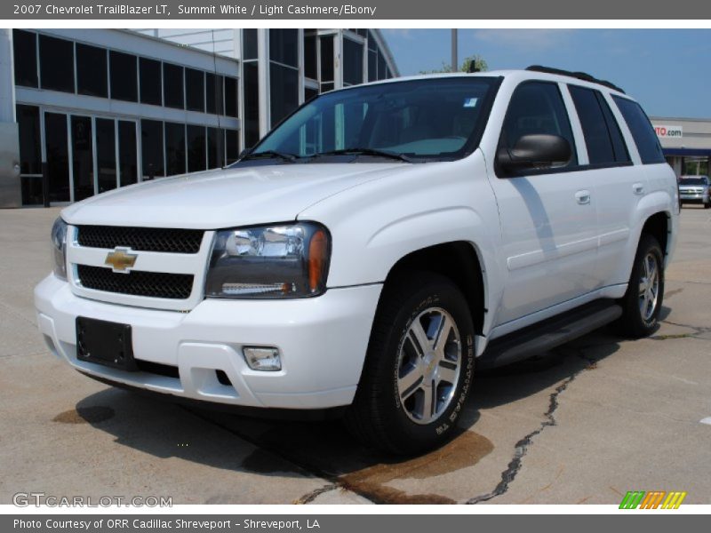 Summit White / Light Cashmere/Ebony 2007 Chevrolet TrailBlazer LT