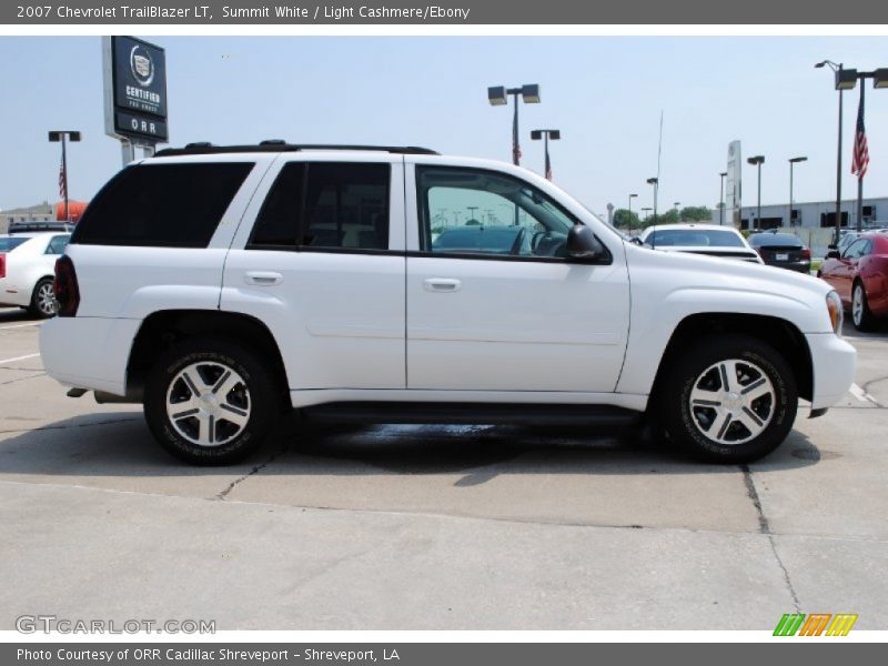 Summit White / Light Cashmere/Ebony 2007 Chevrolet TrailBlazer LT