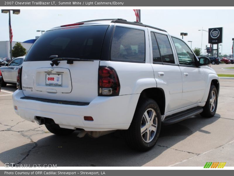 Summit White / Light Cashmere/Ebony 2007 Chevrolet TrailBlazer LT