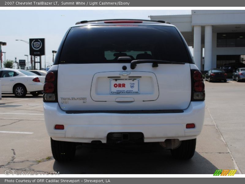 Summit White / Light Cashmere/Ebony 2007 Chevrolet TrailBlazer LT