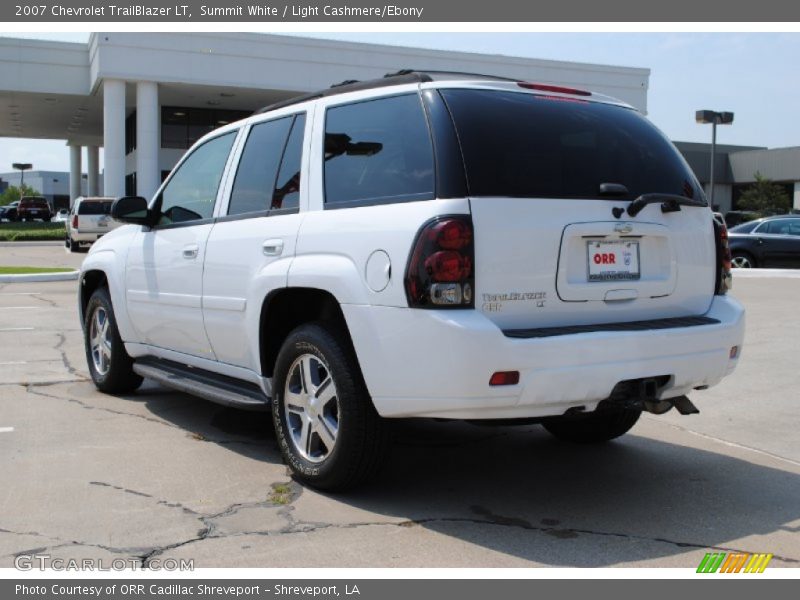 Summit White / Light Cashmere/Ebony 2007 Chevrolet TrailBlazer LT