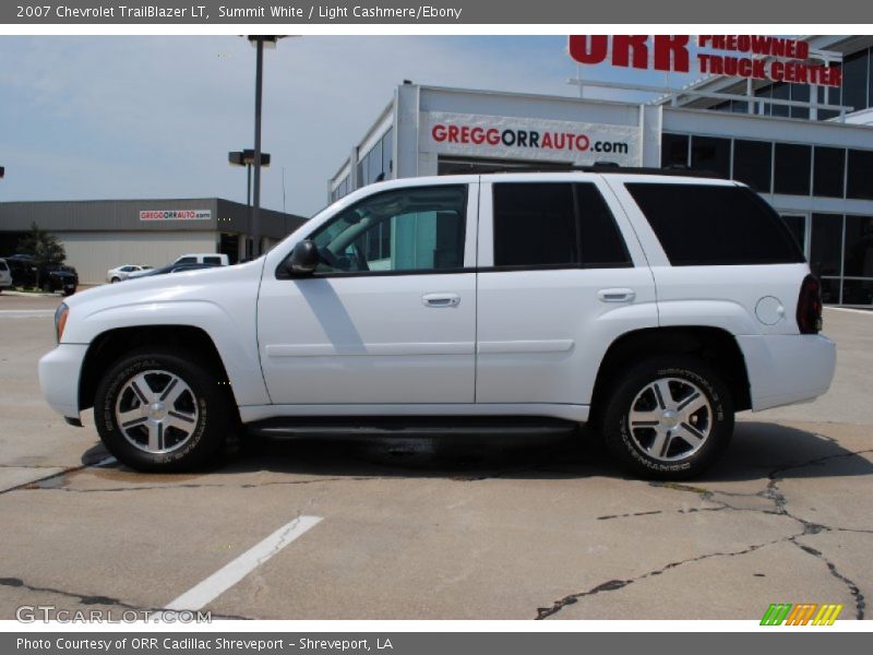 Summit White / Light Cashmere/Ebony 2007 Chevrolet TrailBlazer LT