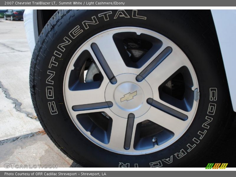 Summit White / Light Cashmere/Ebony 2007 Chevrolet TrailBlazer LT